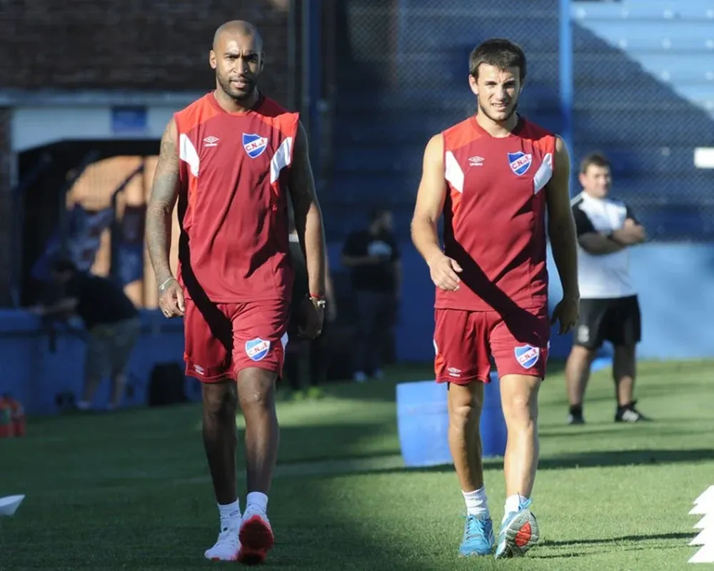 Alexis Rolín y Leandro Barcia