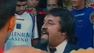 Ricardo Caruso Lombardi en el video de presentación como nuevo técnico de Miramar Misiones