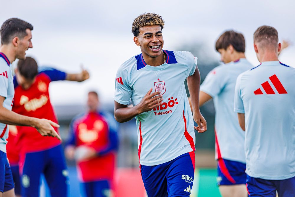 Susto con Lamine Yamal.