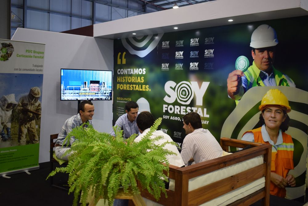 Agro en Punta: área de expositores en la edición del año pasado.