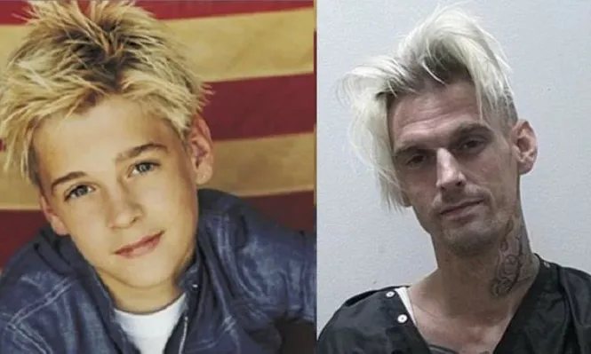 El tierno hermano de Nick Carter de los Backstreet Boys, Aaron Carter, dejó su pasado angelical atrás. Fue arrestado hace pocos días por posesión de drogas pero él asegura que solamente consume marihuana para uso medicinal. Con una vocación musical igual a la de su hermano, alcanzó la fama a los 12 años.