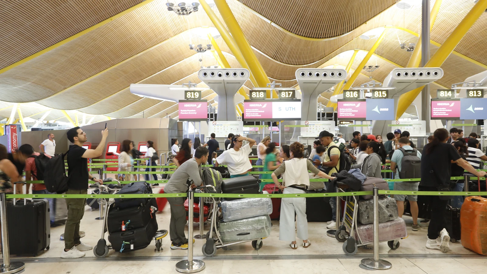 Imagen de la Terminal 4 del Aeropuerto de Barajas
