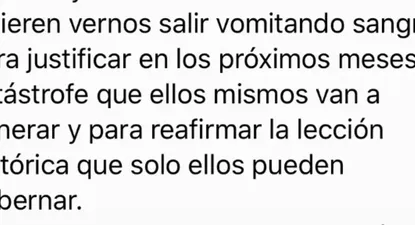 el mensaje en el chat entre ministros de macri tras la aplastante derrota