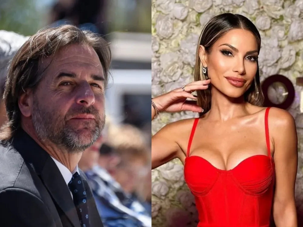 Lacalle Pou y Fernanda Sosa