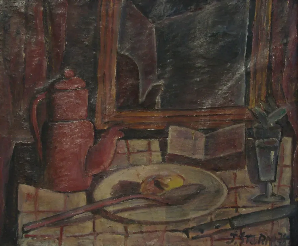 Juan Storm estudió en el Taller Torres García