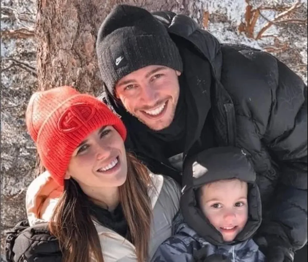 Mina Bonino, Federico Valverde y el hijo de ambos