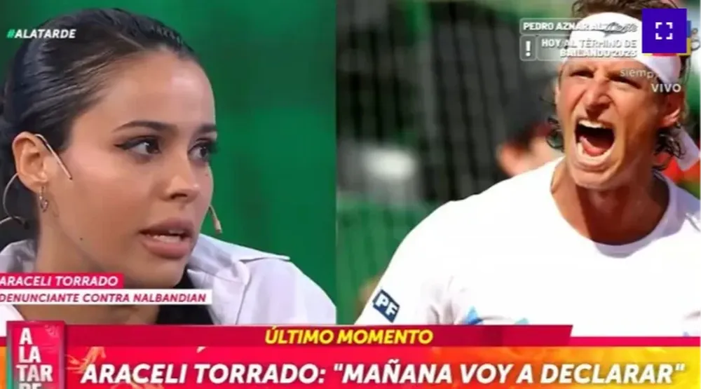 Habló la ex pareja del tenista, que lo denunció por acoso y hostigamiento