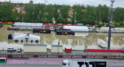Así está el circuito de Ímola