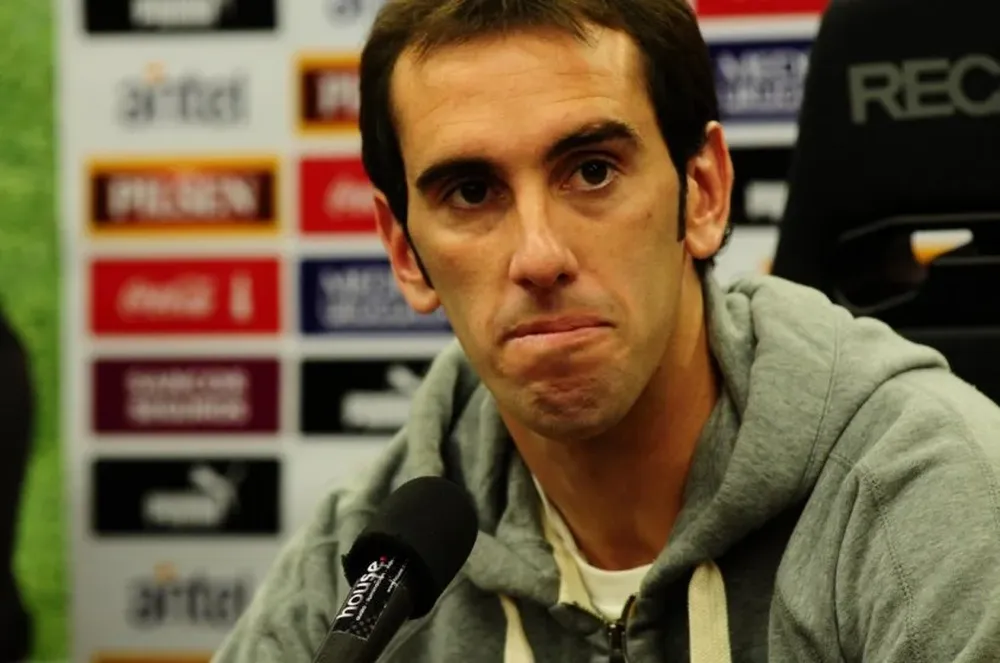 Diego Godín, capitán de la selección uruguaya