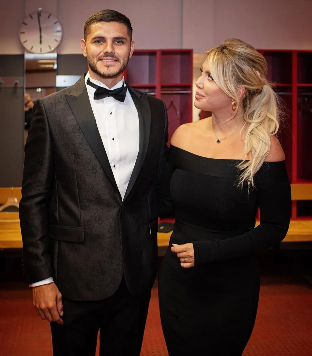 Mauro Icardi y Wanda Nara