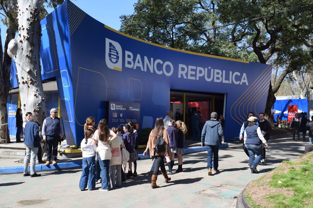 Expo Rural Prado 2024, stand del BROU.