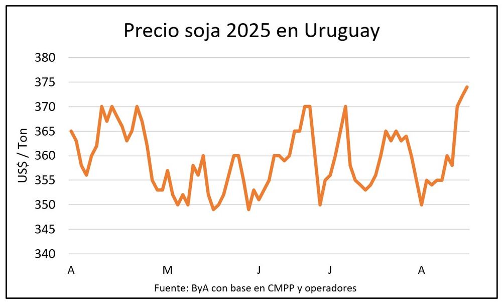 Granos: semana positiva para la soja.
