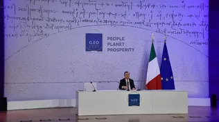 El primer ministro italiano, Mario Draghi, dijo estar orgulloso de los resultados conseguidos en la cumbre
