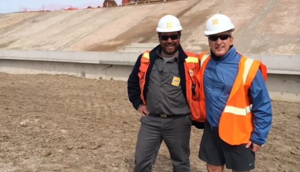 Damiani visitó el futuro estadio de Peñarol