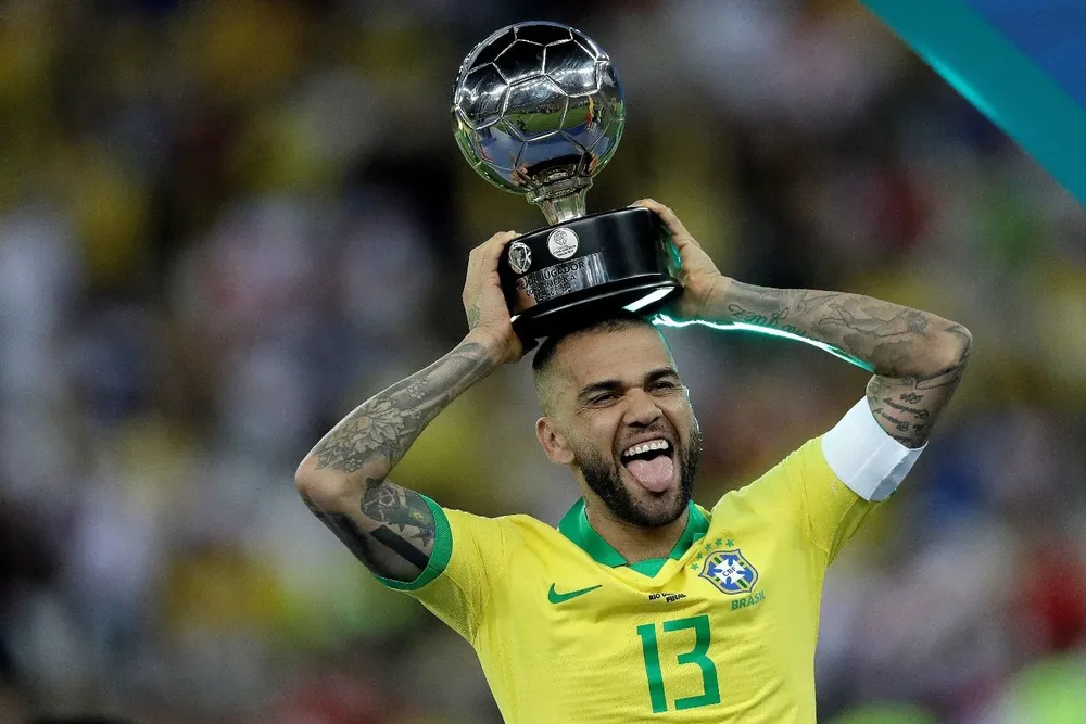 Dani Alves en Brasil