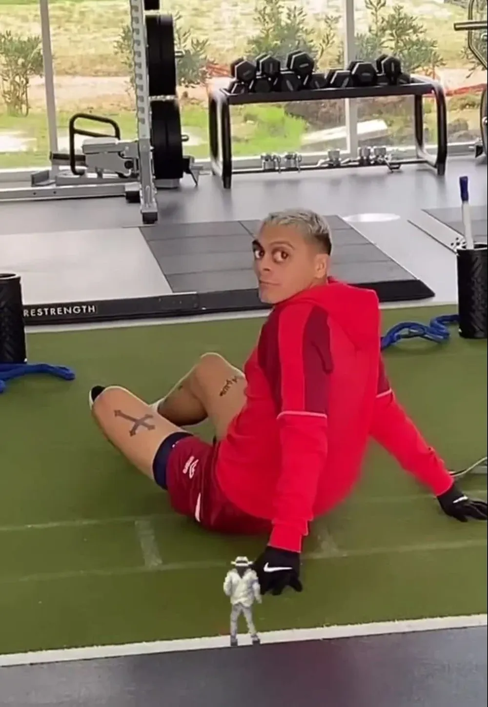 La broma de Yona Rodríguez a Brian Ocampo