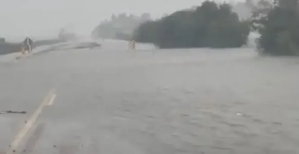 Captura de pantalla del video que compartió la estación BCP