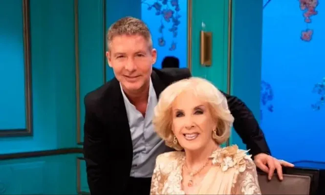 Adrián Suar y Mirtha