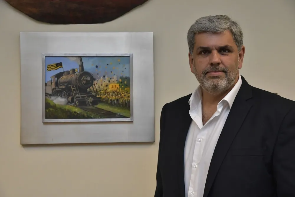 Evaristo González, secertario de Peñarol