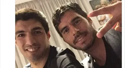 Paolo Suárez con Luis