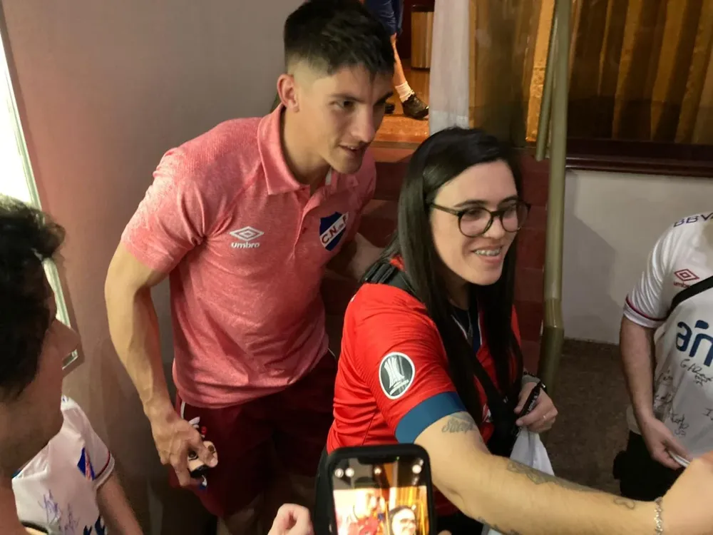 Sergio Rochet, el más buscado para las fotos