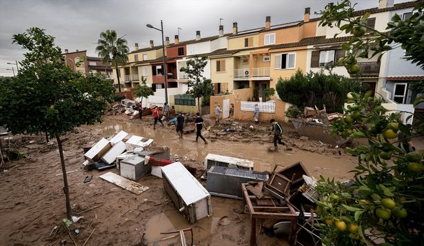 Imagen de los efectos devastadores de la dana en la comunidad valenciana