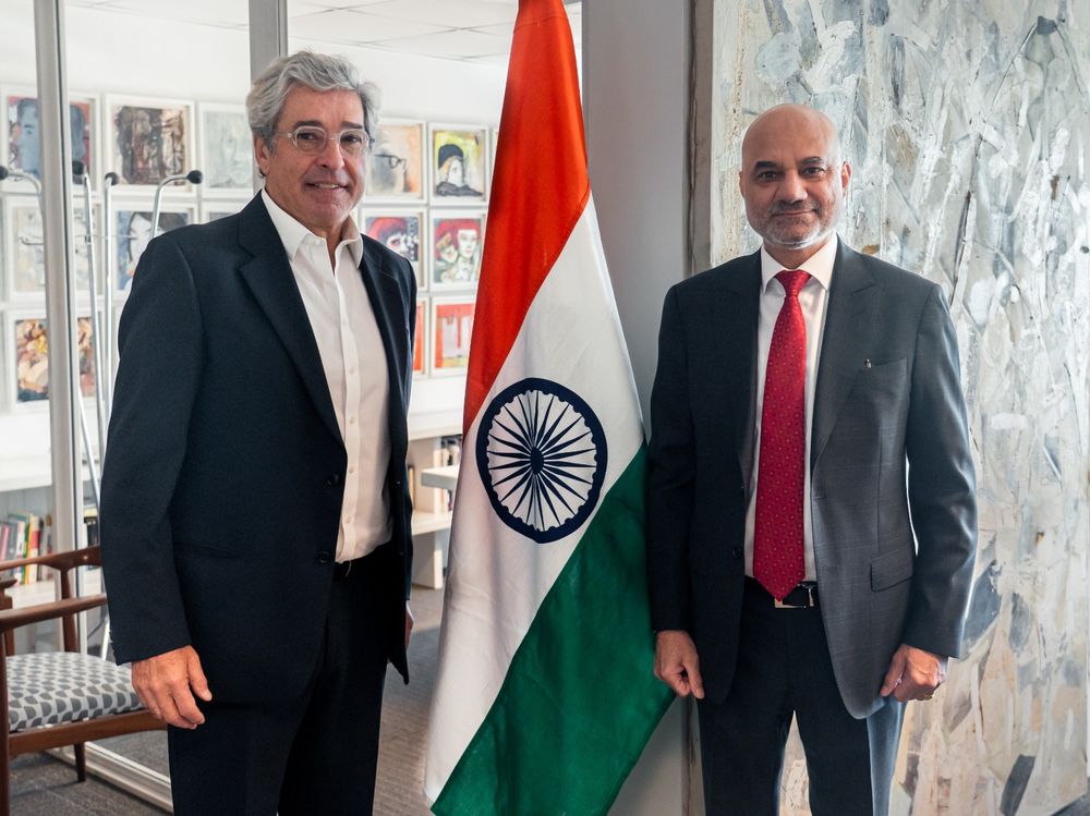 Marcelo Daglio y Dinesh Bhatia