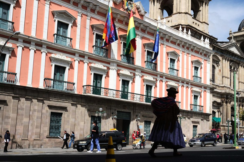 Palacio de Gobierno de Bolivia en La Paz