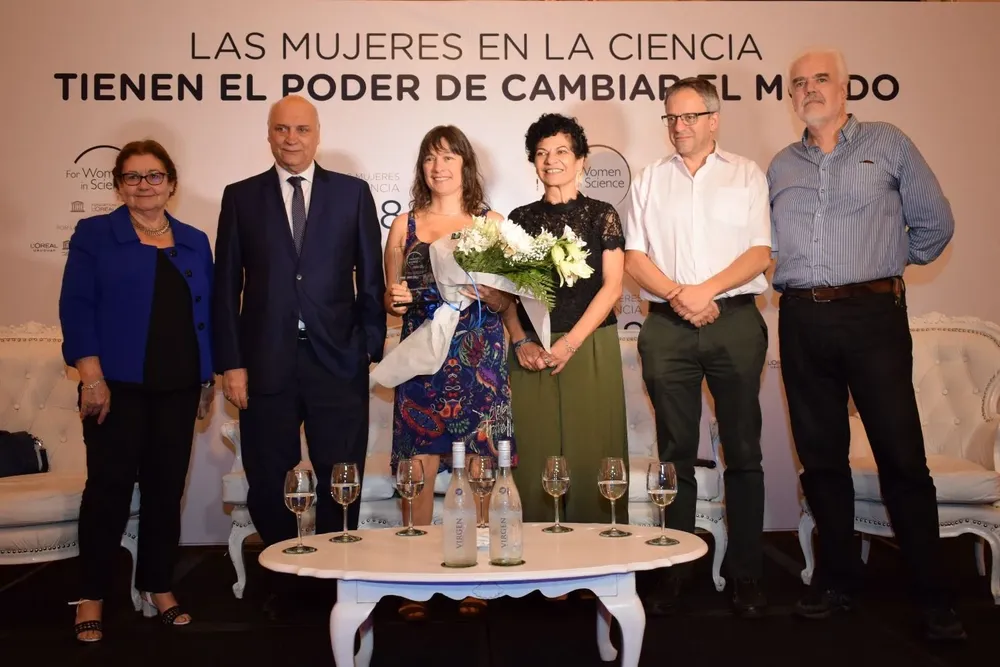 Edith Moraes, Anibal Scavino, Sonia Rodríguez, Lydia Brito, Rodrigo Arim y Fernando Brum