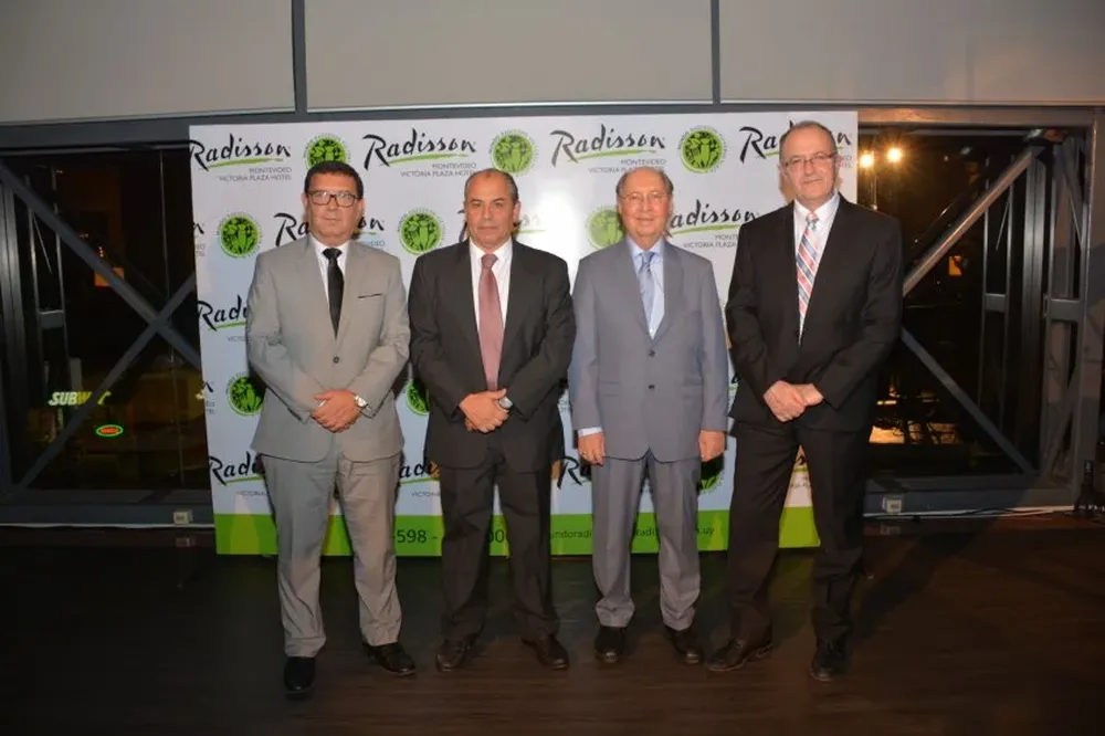 Leonardo Fuentes, Horácio Sardeña, Carlos Guariglia y Reynaldo De Gregorio