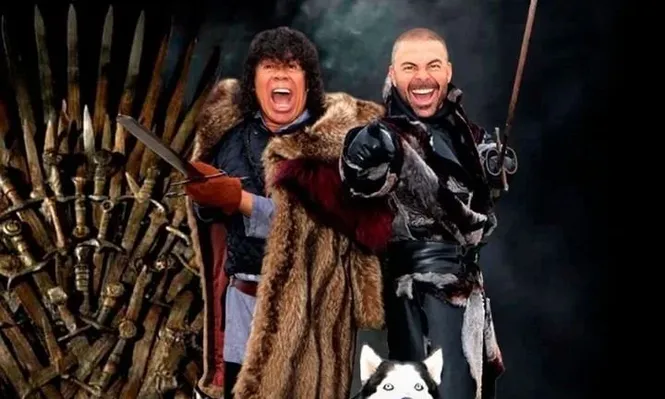 La Mona Jiménez  se metió en GOT, hizo de Jon Snow, e invitó a tomar fernet con coca