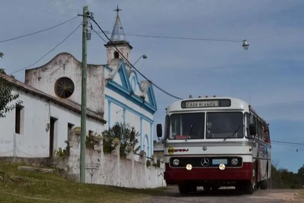 Pueblo de Casa Blanca, Paysandú, donde vivía Schneider