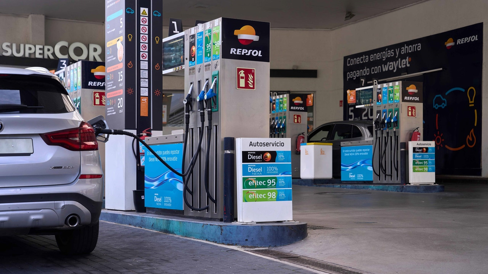 Estación de servicio de Repsol