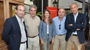 Martín Williams, José María Gómez, Alma Aznárez, Juan Roca y Gastón âgliaro
