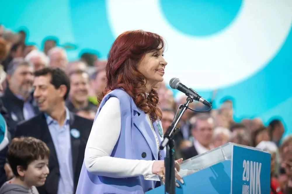 La ex presidenta Cristina Kirchner, optimista sobre el gobierno de Javier Milei