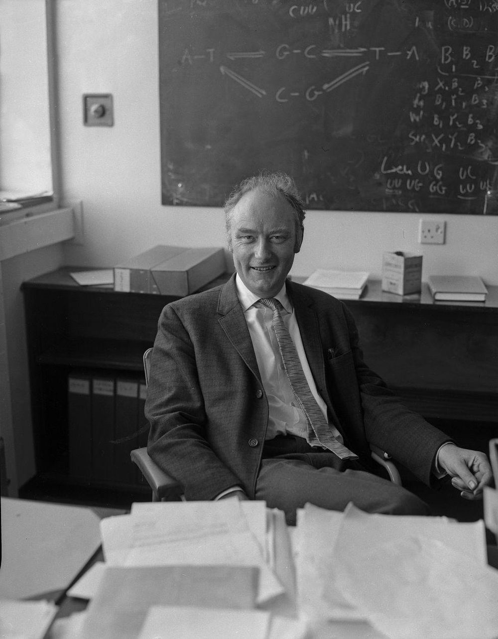 Francis Crick ganó -junto a James Watson y Maurice Wilkins- el Premio Nobel de Medicina de 1962.