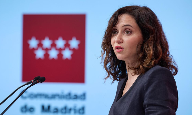 La presidenta de la Comunidad de Madrid, Isabel Díaz Ayuso.