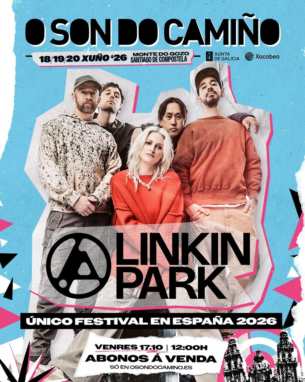 Linkin Park, segundo cabeza de cartel confirmado para O Son Do Camiño 2026. (EP)
