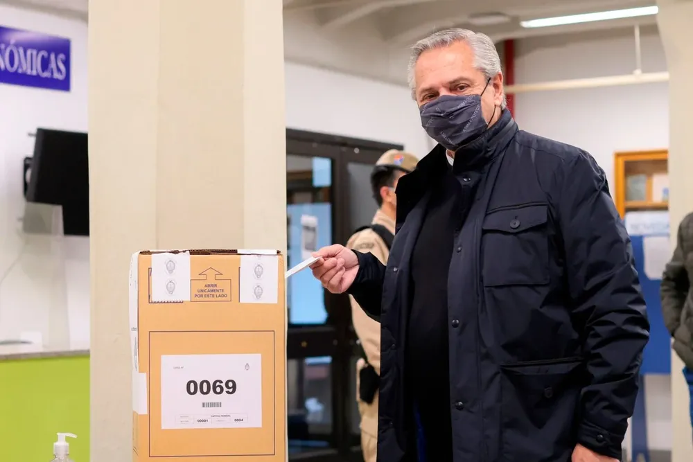 Alberto Fernández en las PASO