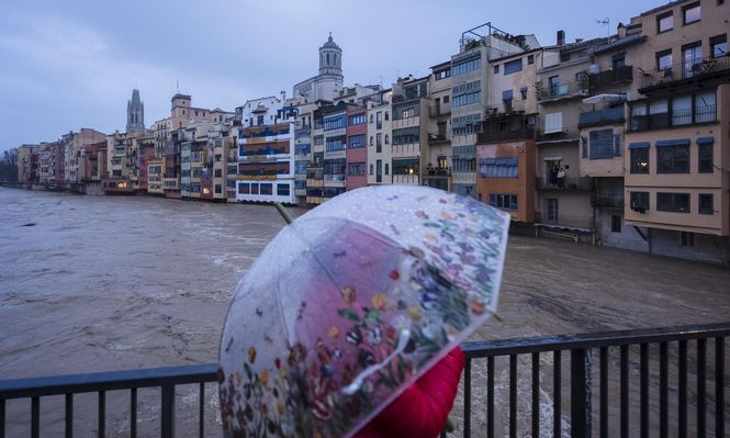 El paso arrasador de la borrasca Harry por Cataluña: lluvia de 180 litros y un desaparecido en Palau-Sator