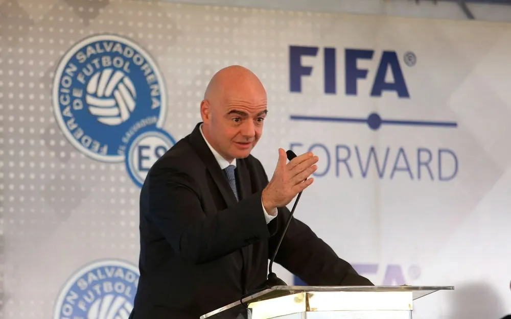 Gianni Infantino, presidente de FIFA