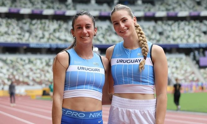 María Pía Fernández y Manuela Rotundo en el Mundial de Tokio 2025