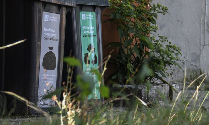Contenedores domiciliarios en Santiago Vázquez