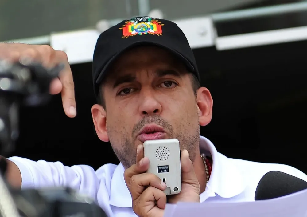 Luis Fernando Camacho, gobernador de Santa Cruz