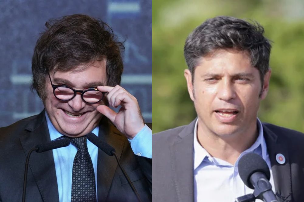 Milei apodó a Kicillof como “Rey Sadim”, contrario al rey Midas porque “todo lo que toca lo convierte en excremento”.