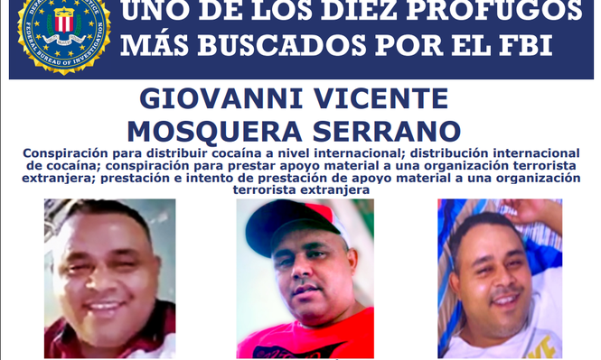 ¿Quién es Giovanni Mosquera, el líder del Tren de Aragua por el que EEUU ofrece una recompensa de U$S 5 millones?