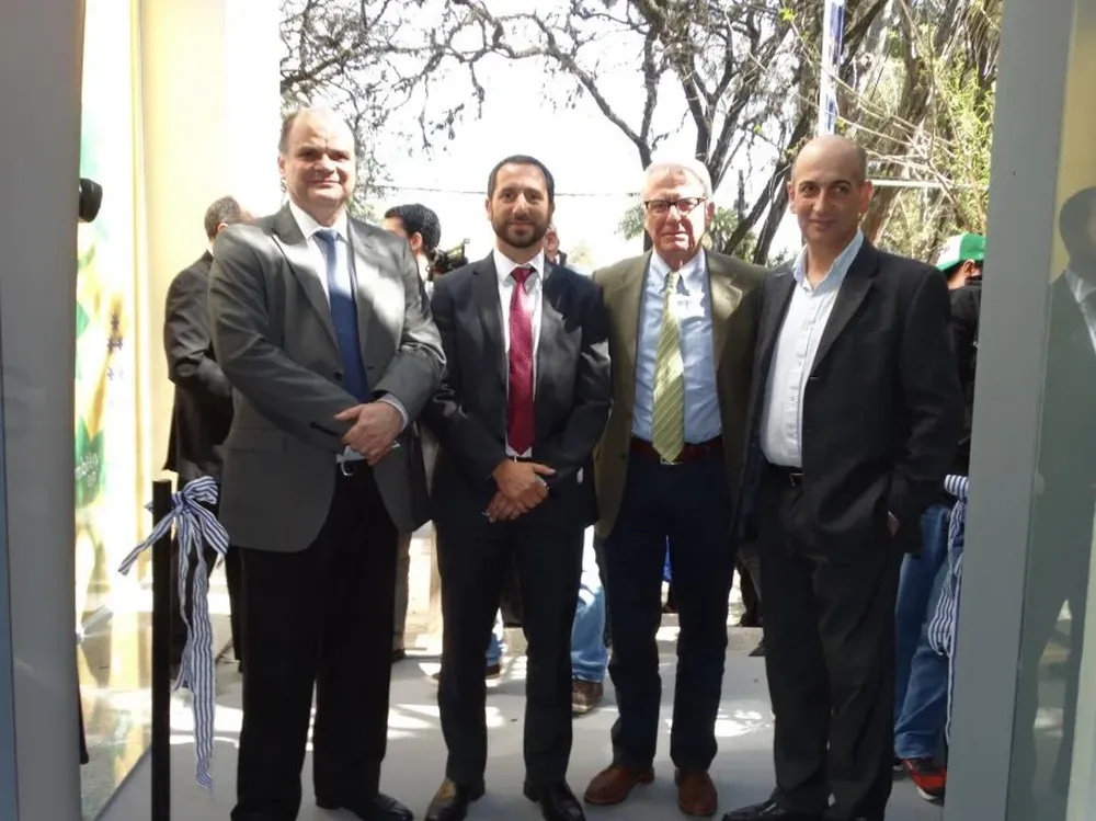 Andrés Tolosa, Javier Emicuri, Gustavo Delgado, y Daniel Fuentes