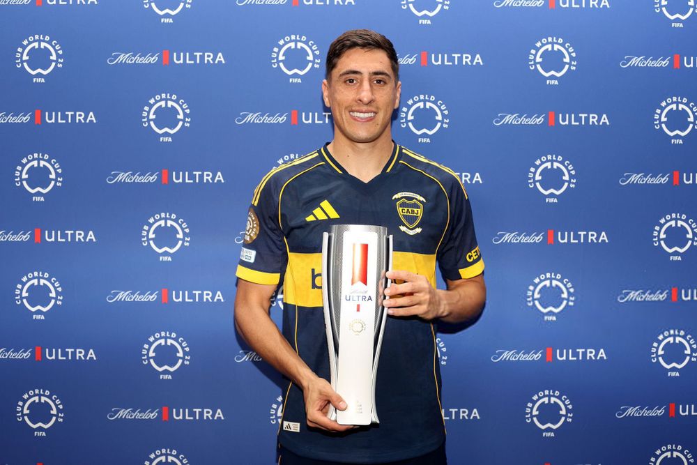 Miguel Merentiel, MVP del partido de Boca ante Benfica Miguel Merentiel, MVP del partido de Boca ante Benfica