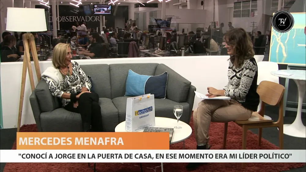 La ex primera Dama Mercedes Menafra cuenta cómo conoció a Jorge Batlle