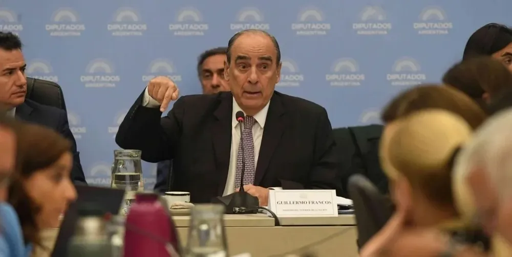 Guillermo Francos, ministro del Interior